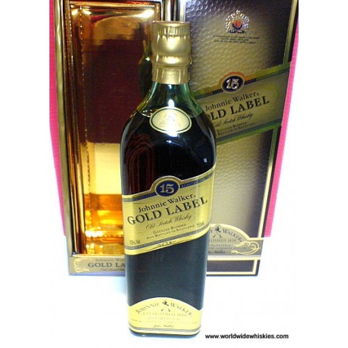 ウイスキー Johnnie Walker Gold Label 15 Years 750ml Johnnie Walker Gold Label Reserve Scotch Whisky (750ml